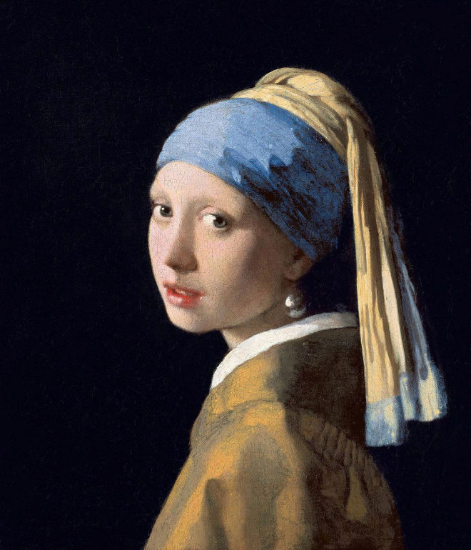  La joven de la perla – Johannes Vermeer (1665)