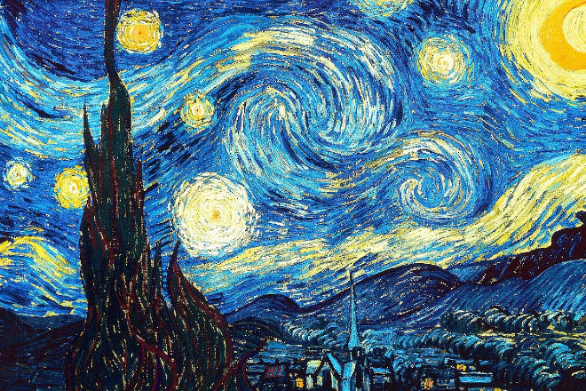  La noche estrellada – Vincent van Gogh (1889)