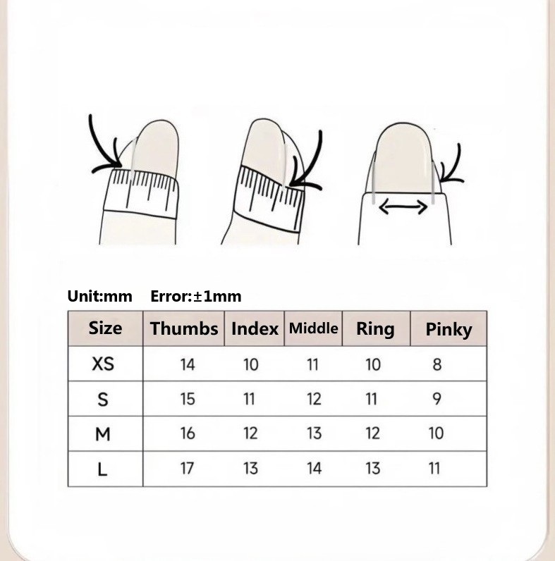 Elegant White Press-On Nails