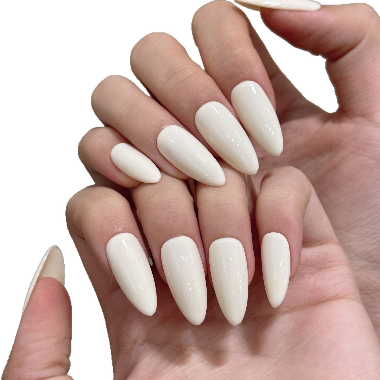 Elegant White Press-On Nails
