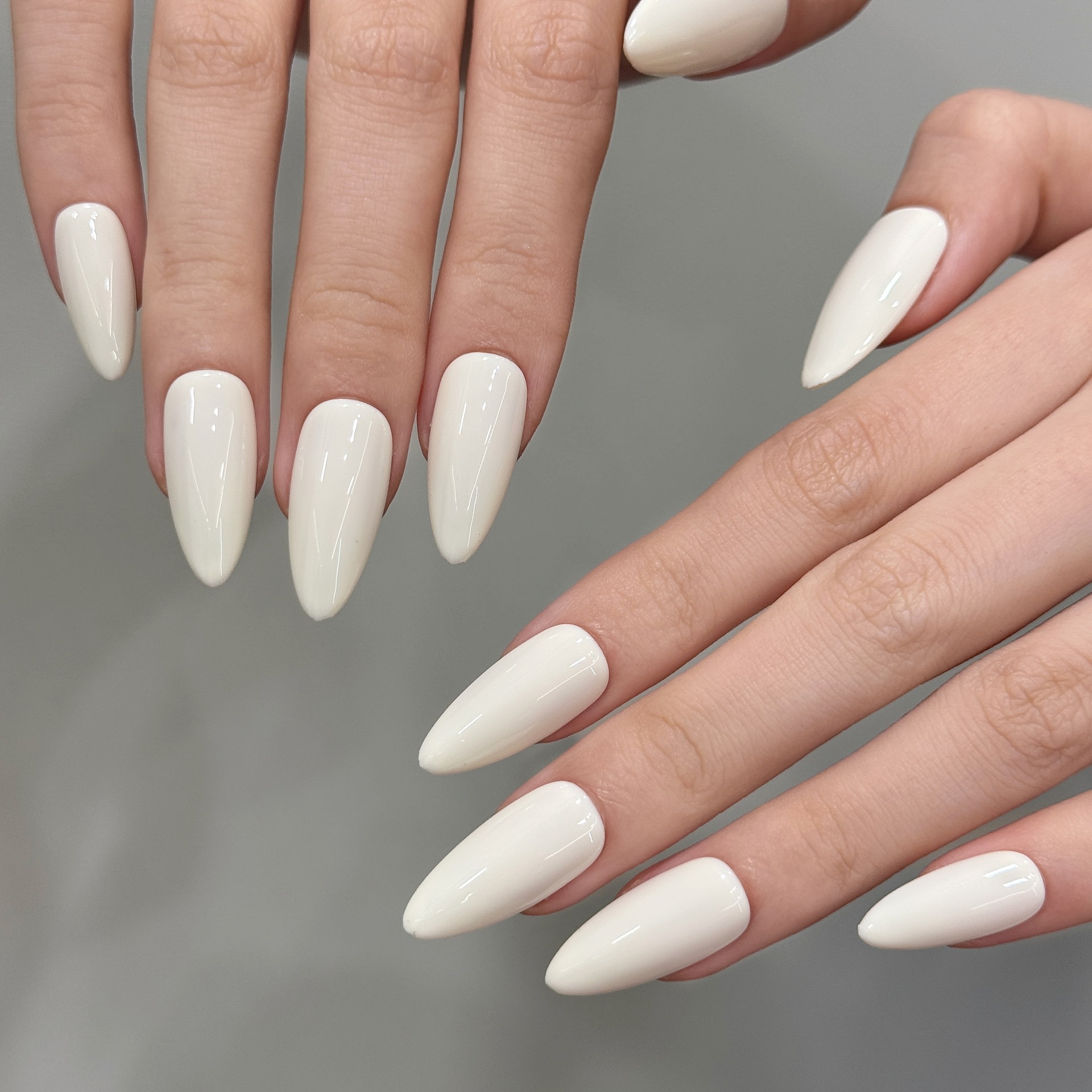 Elegant White Press-On Nails
