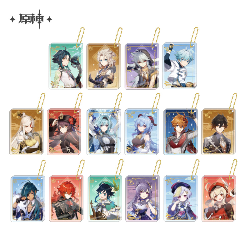 Character Theme Acrylic Keychain Vol.1