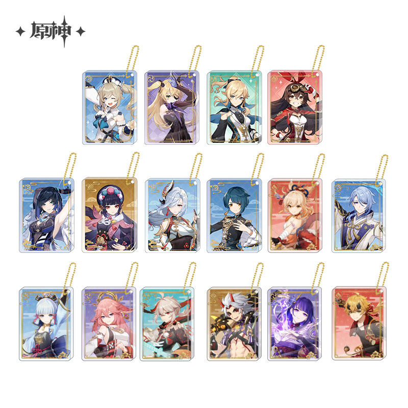 Character Theme Acrylic Keychain Vol.2