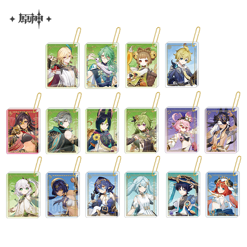 Character Theme Acrylic Keychain Vol.3