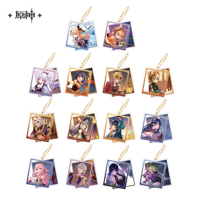 Character Theme Acrylic Keychain Vol.2