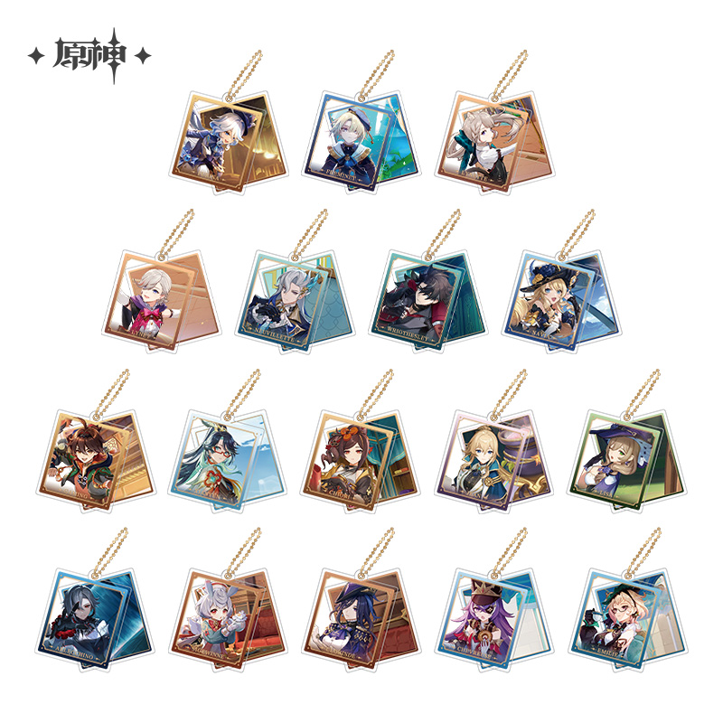 Character Theme Acrylic Keychain Vol.4
