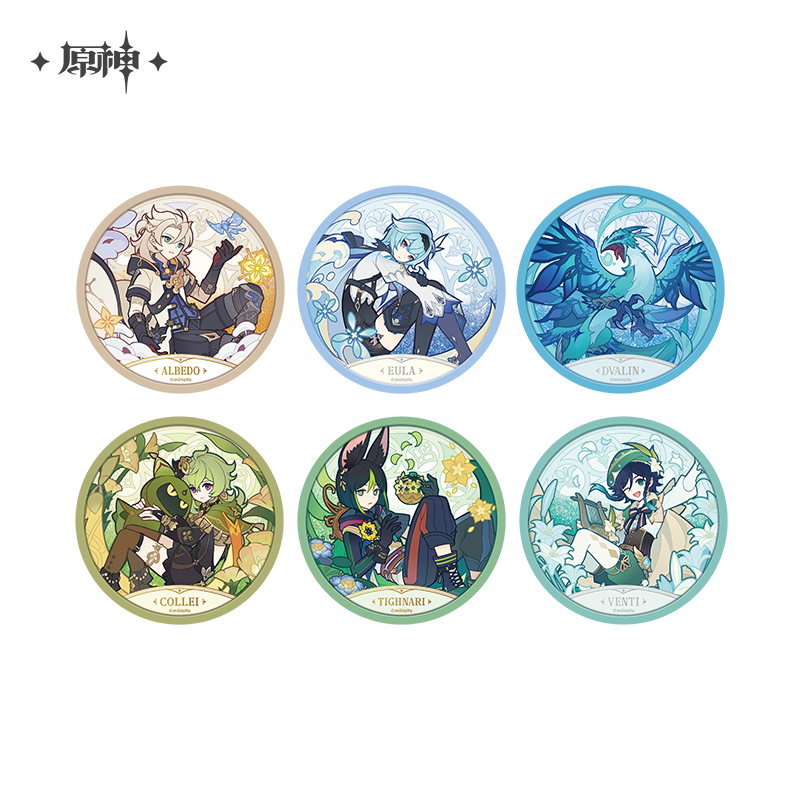 Breath of Wind and Flowers Series Coaster