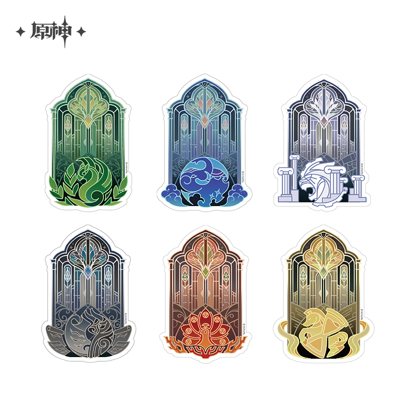 Sumeru Akademiya Series Clear Bookmark Set