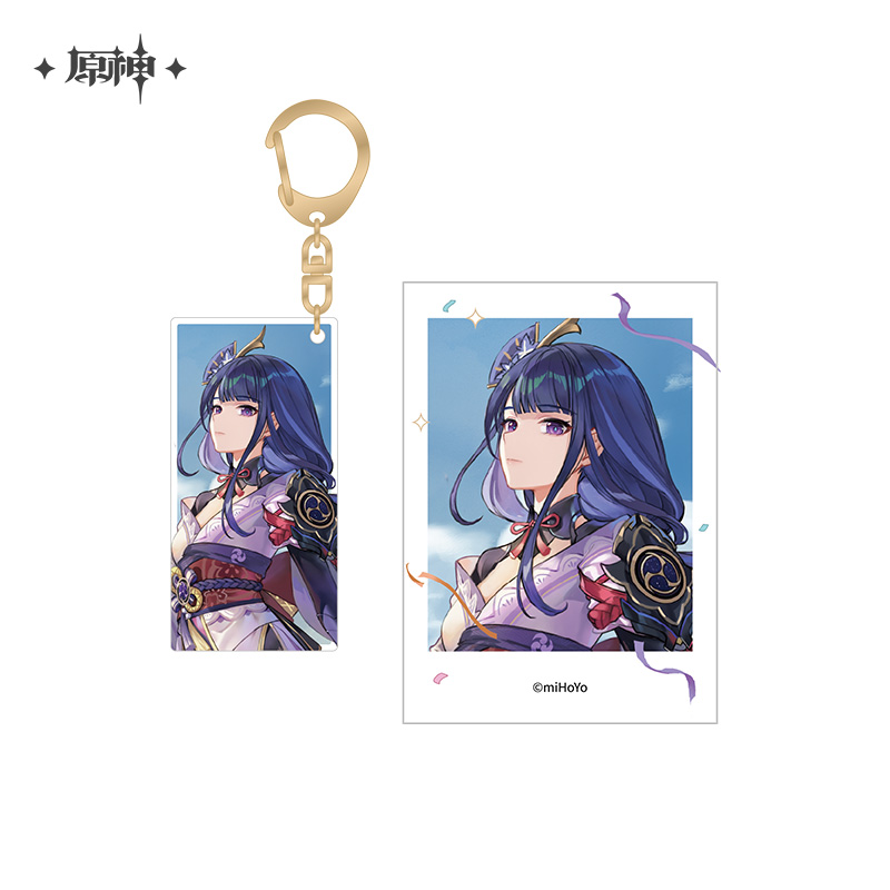Genshin FES 2023 Series Keychain & Polaroid Set