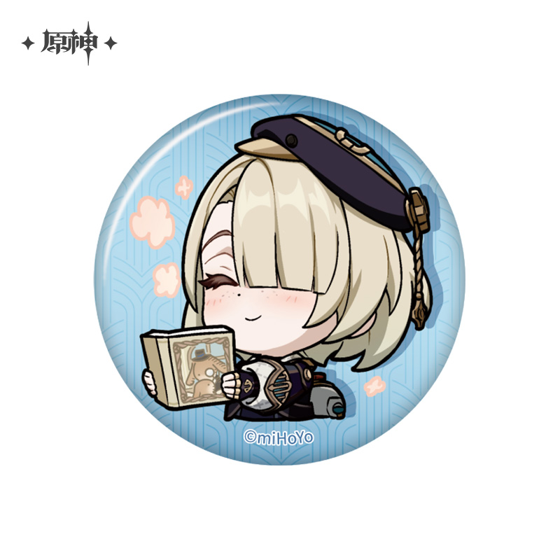 Fontaine Emoticon Series Chibi Badge