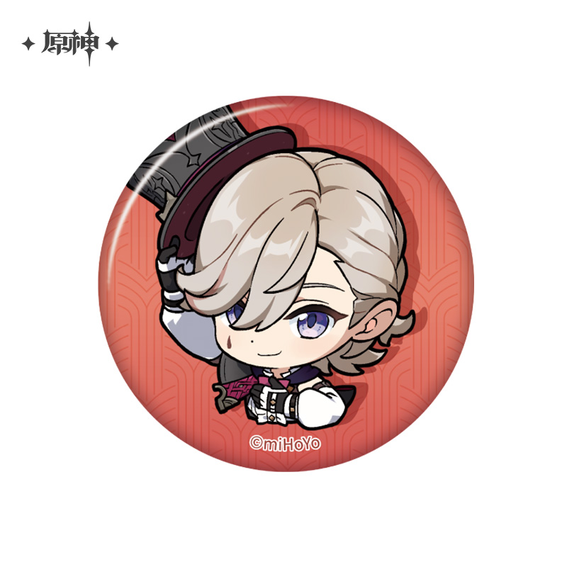 Fontaine Emoticon Series Chibi Badge