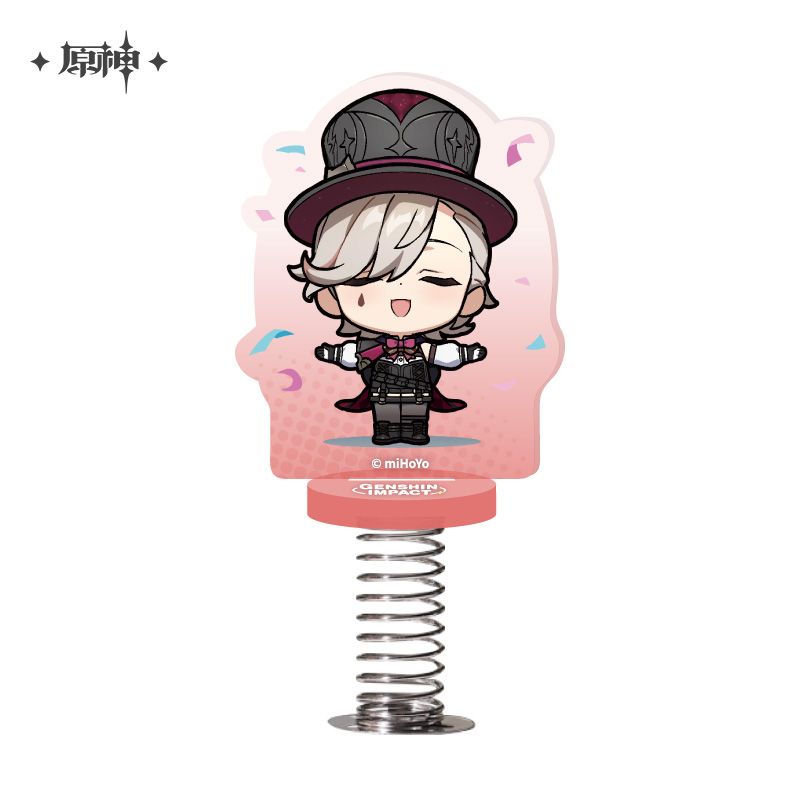 Fontaine Emoticon Series Chibi Acrylic Shaking Stand