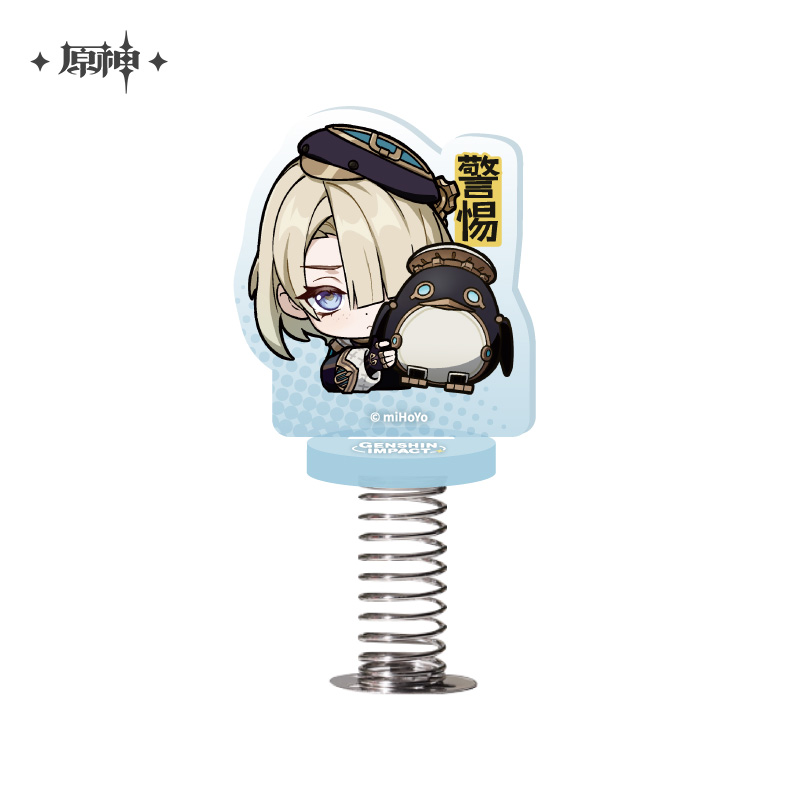 Fontaine Emoticon Series Chibi Acrylic Shaking Stand