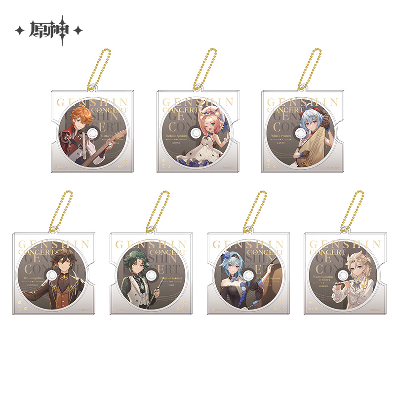 Genshin Concert 2023 Series Acrylic Keychain