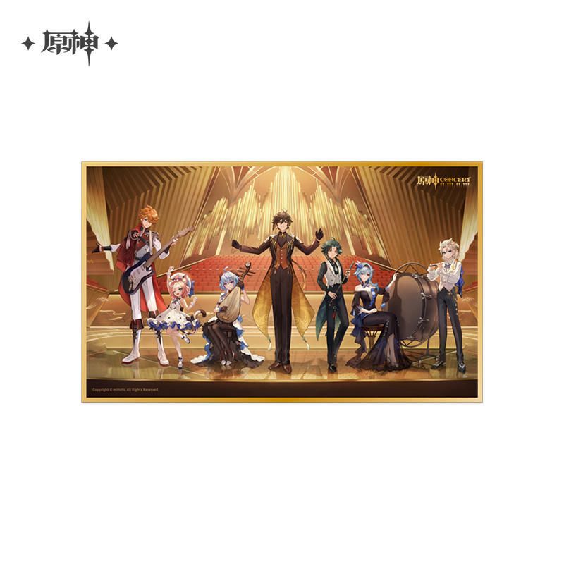 Genshin Concert 2023 Series Shikishi Board