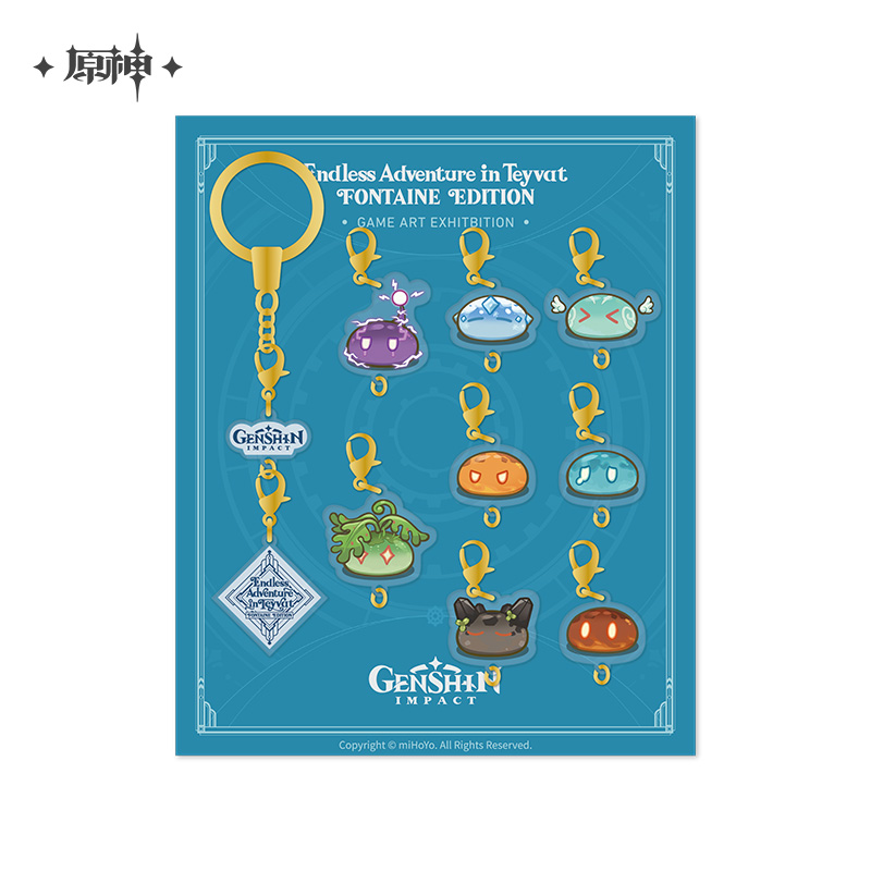 2023 Exhibition Series Slime Acrylic Keychain