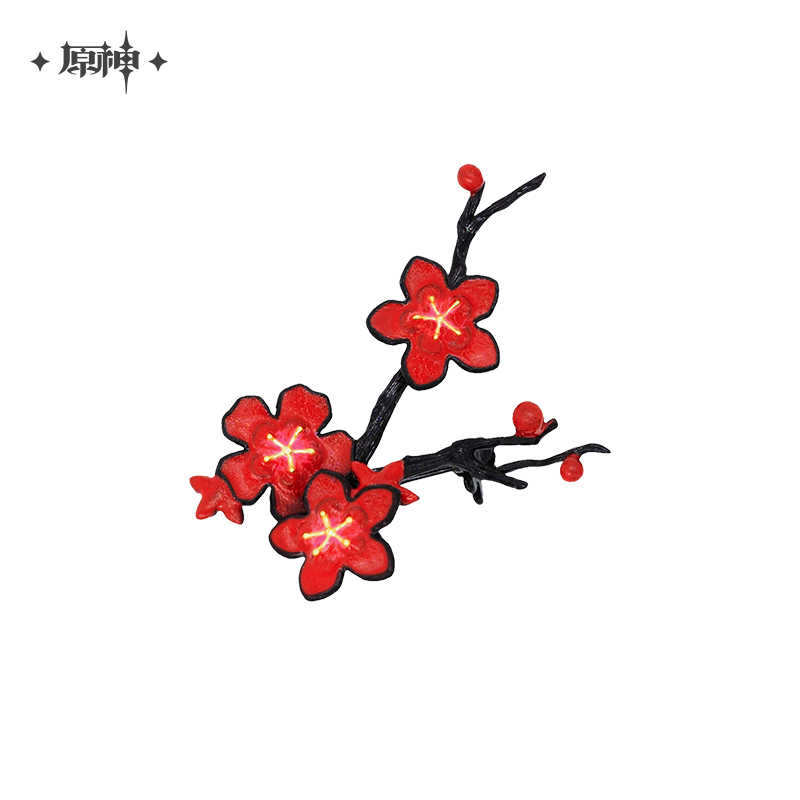 Hu Tao Theme Brooch