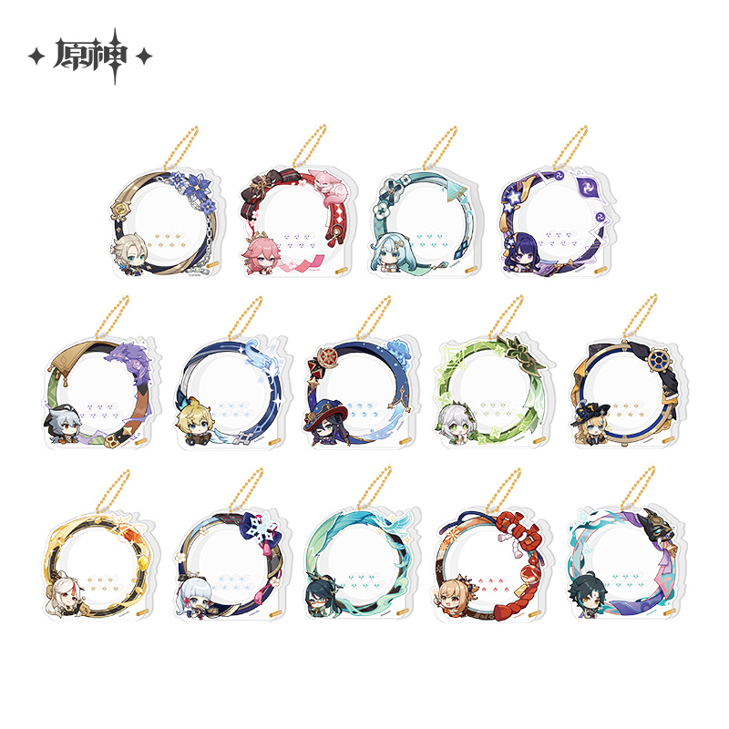 Avatar Frame Series Acrylic Badge Holder
