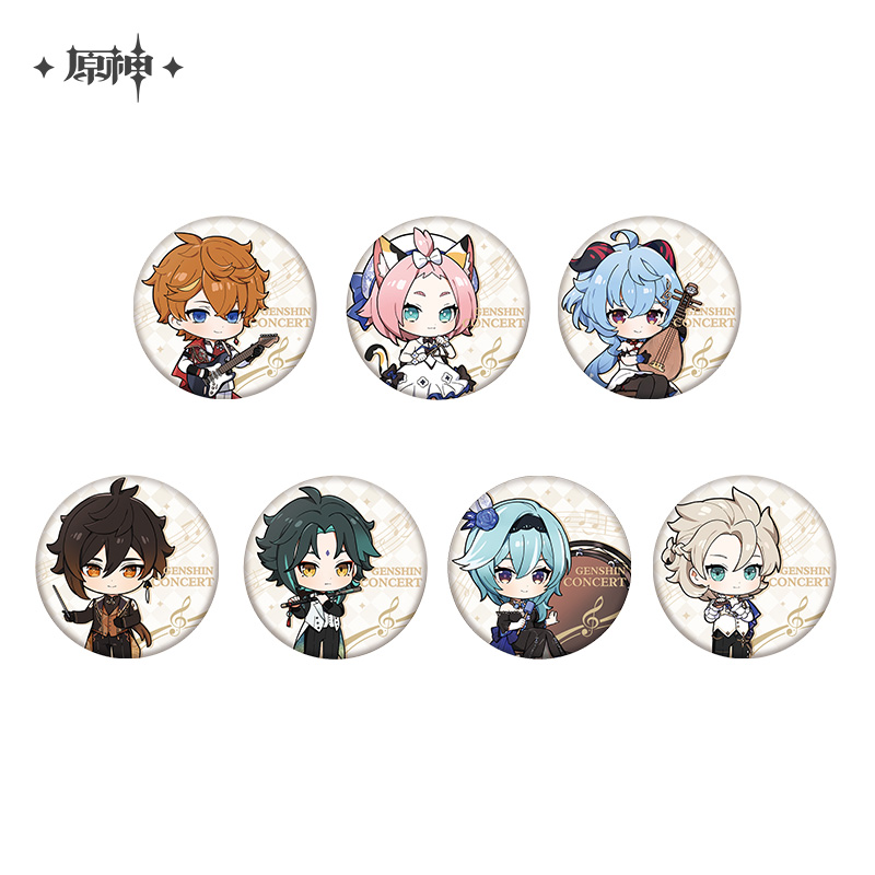 Genshin Concert 2023 Series Chibi Badge