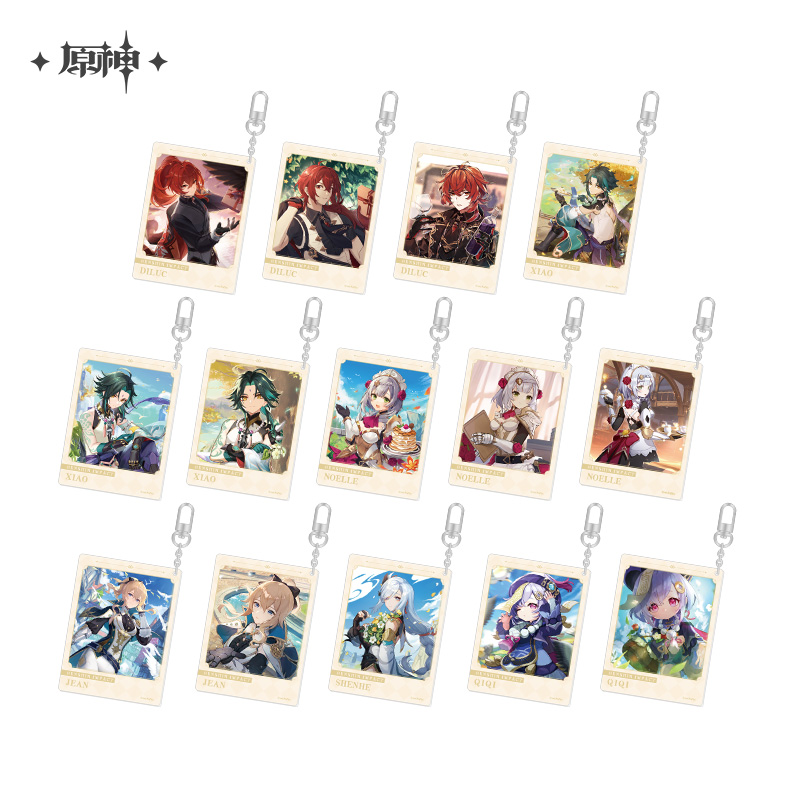 Destined Day Series Acrylic Keychain Vol.1