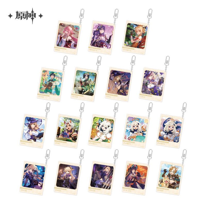 Destined Day Series Acrylic Keychain Vol.2