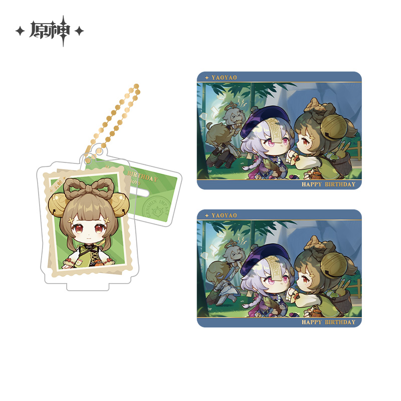 Cherished Moments Series Chibi Acrylic Stand and Card Holder Set Vol.1