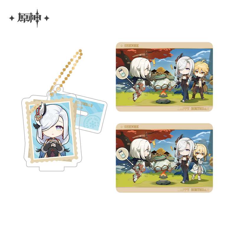 Cherished Moments Series Chibi Acrylic Stand and Card Holder Set Vol.1