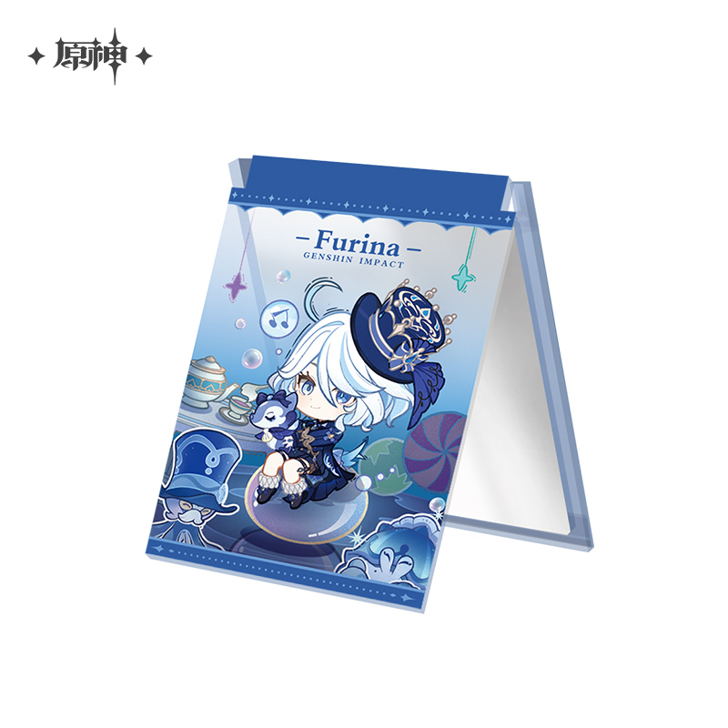 Starlit Letter Series Folding Makeup Mirror