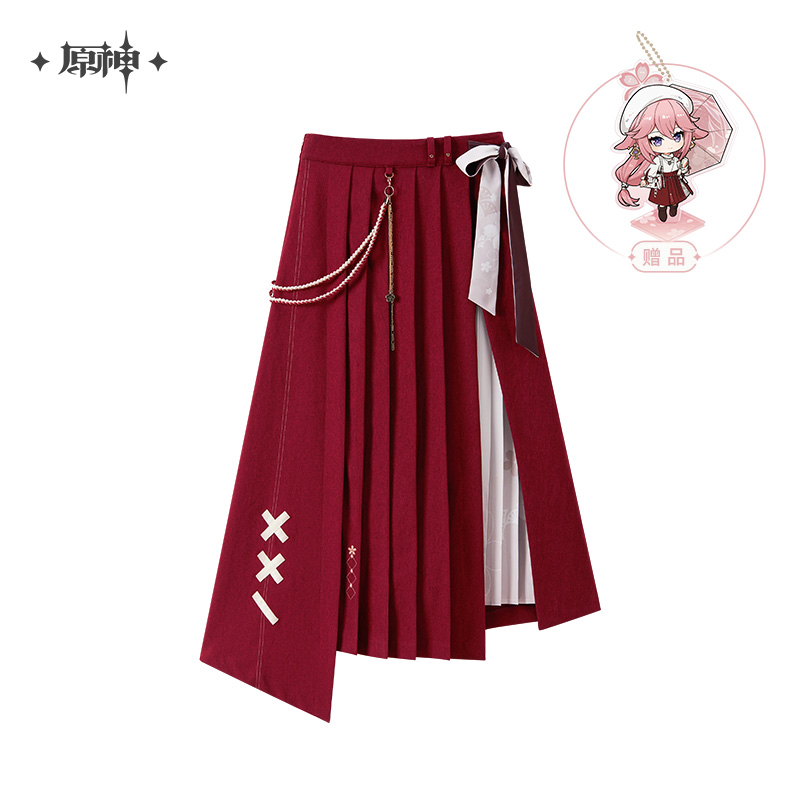 Yae Miko Theme Long Skirt