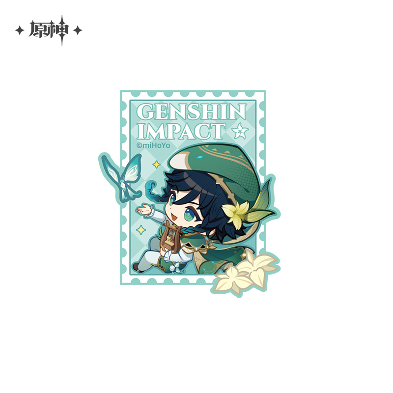 Teyvat Exhibition Series Chibi Velcro