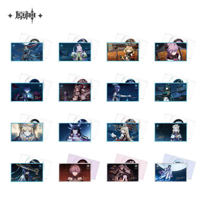 Moonlit Ballad of the Night Series Card