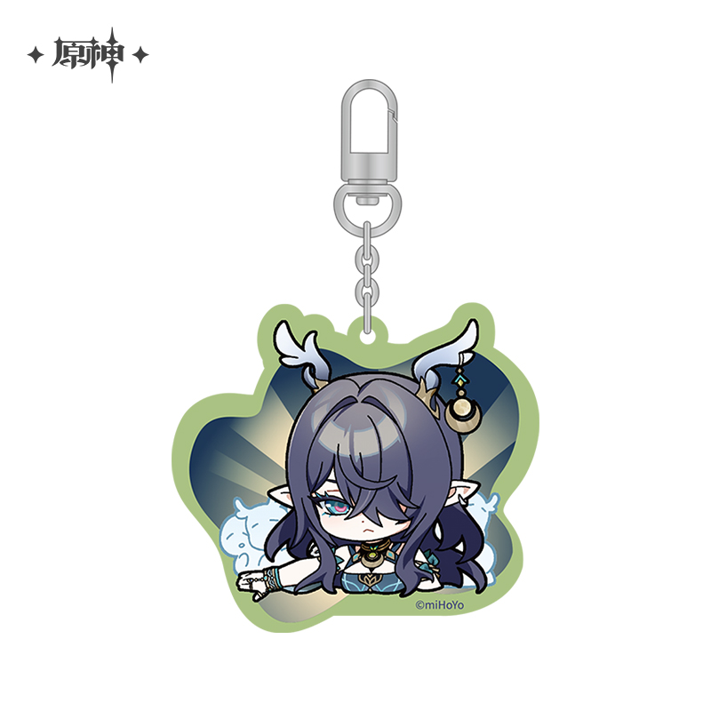 Nod-Krai Emoticon Series Chibi Acrylic Keychain