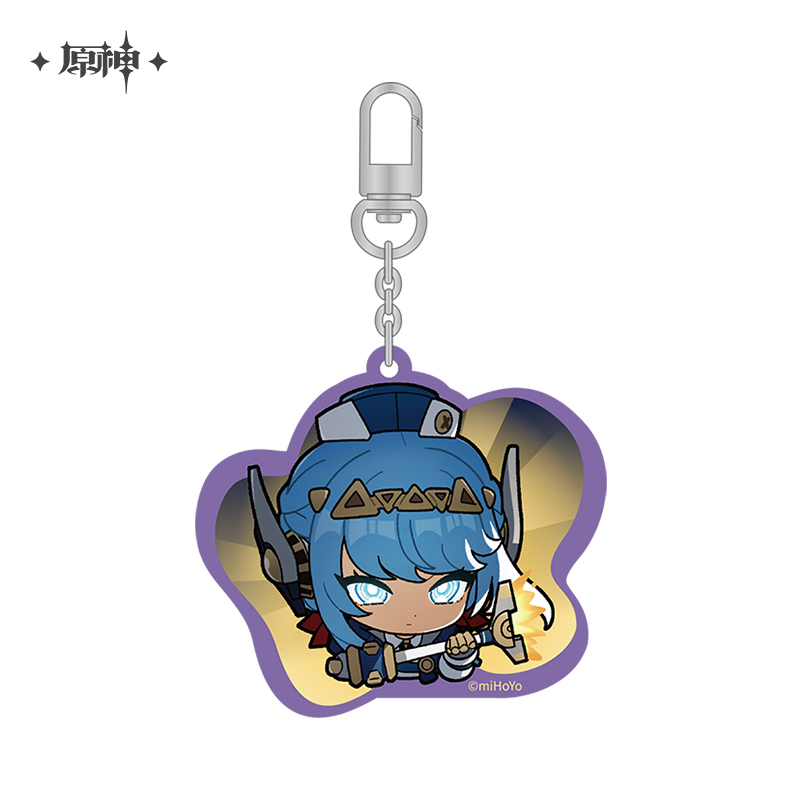 Nod-Krai Emoticon Series Chibi Acrylic Keychain