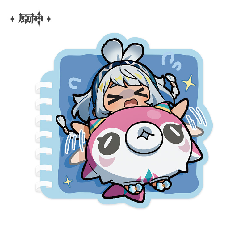 Natlan Emoticon Series Chibi Notebook