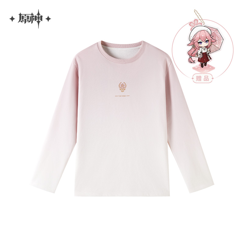 Yae Miko Theme Long T-Shirt