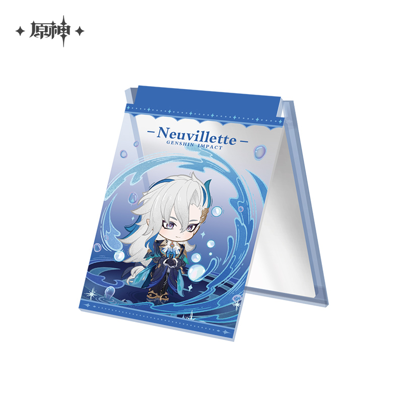 Starlit Letter Series Folding Makeup Mirror