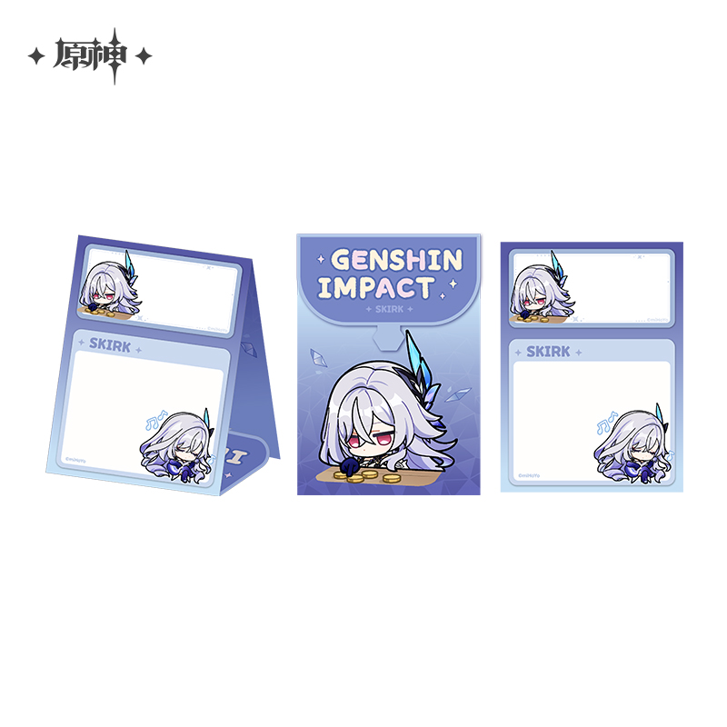 Skirk Emoticon Series Chibi