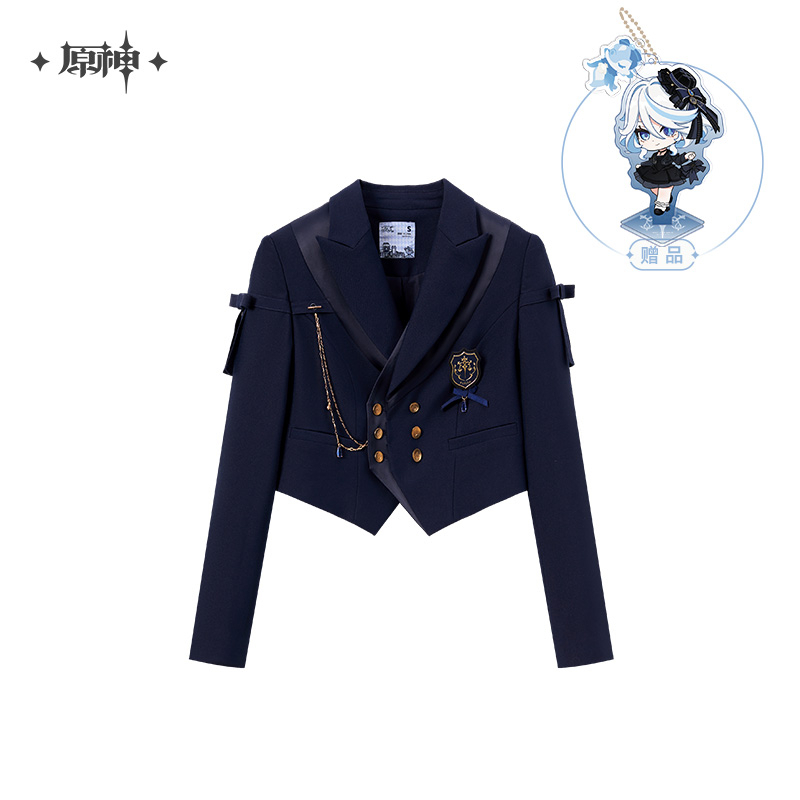 Furina Theme Cropped Jacket