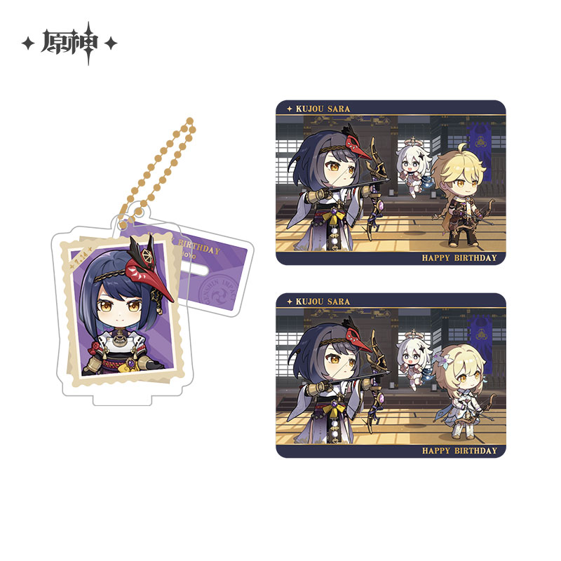 Cherished Moments Series Chibi Acrylic Stand and Card Holder Set Vol.3