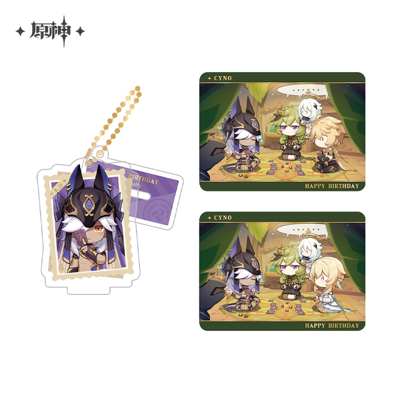 Cherished Moments Series Chibi Acrylic Stand and Card Holder Set Vol.2