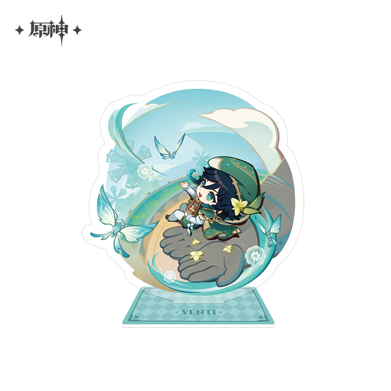 Teyvat Exhibition Series Chibi Acrylic Stand