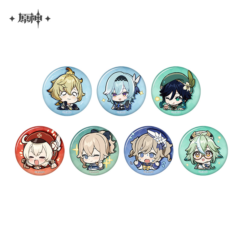 Mondstadt Emoticon Series Chibi Badge