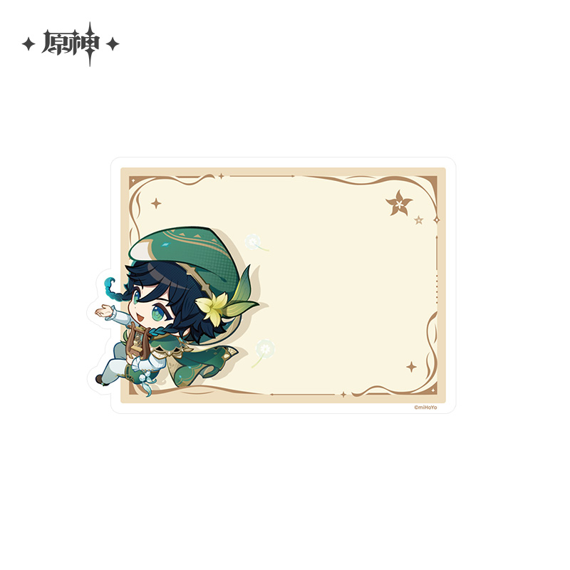 Teyvat Exhibition Series Chibi Fridge Magnet