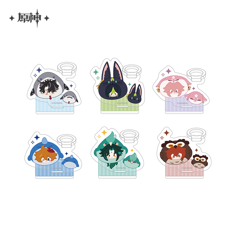 Teyvat Zoo Series Acrylic Pen Holder