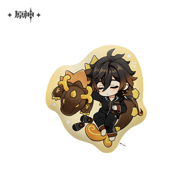 Zhongli Theme Chibi Pillow