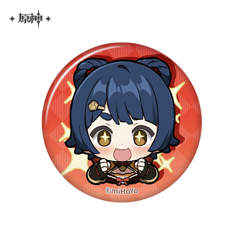 Liyue Emoticon Series Chibi Badge