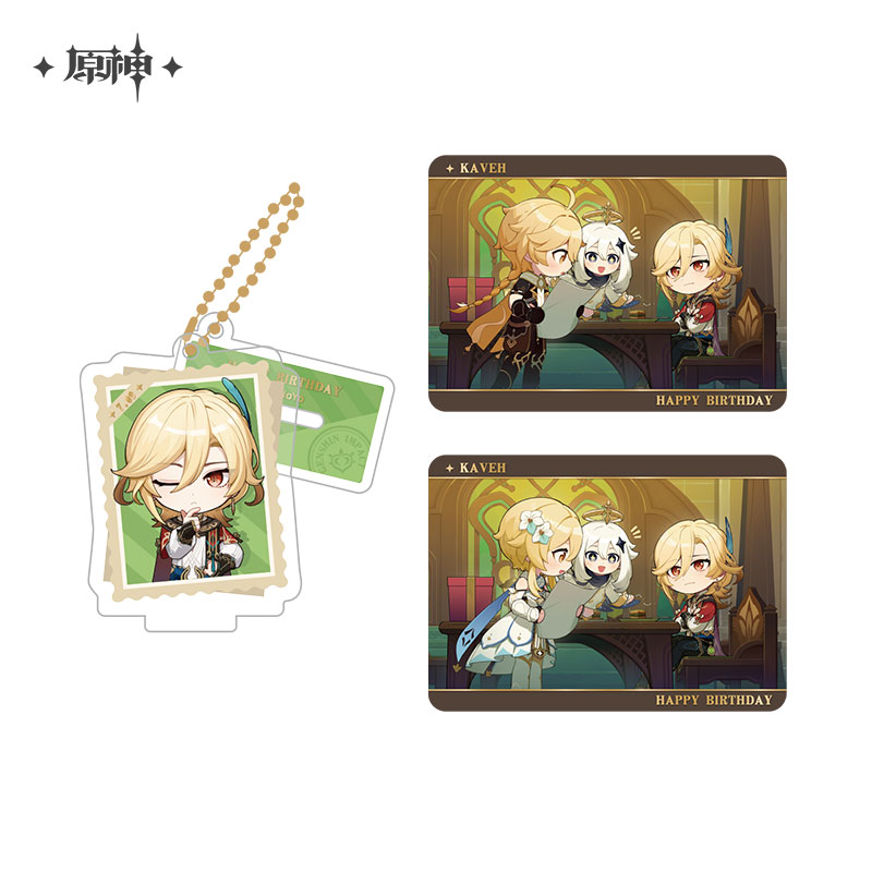 Cherished Moments Series Chibi Acrylic Stand and Card Holder Set Vol.3