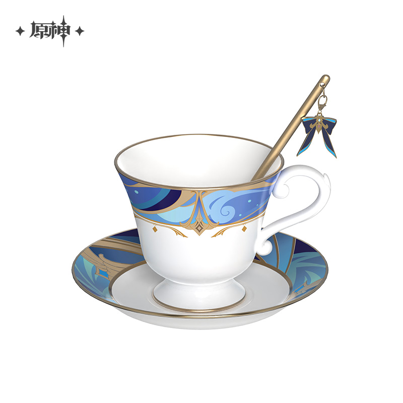 Neuvillette Theme Tea Cup and Saucer Set