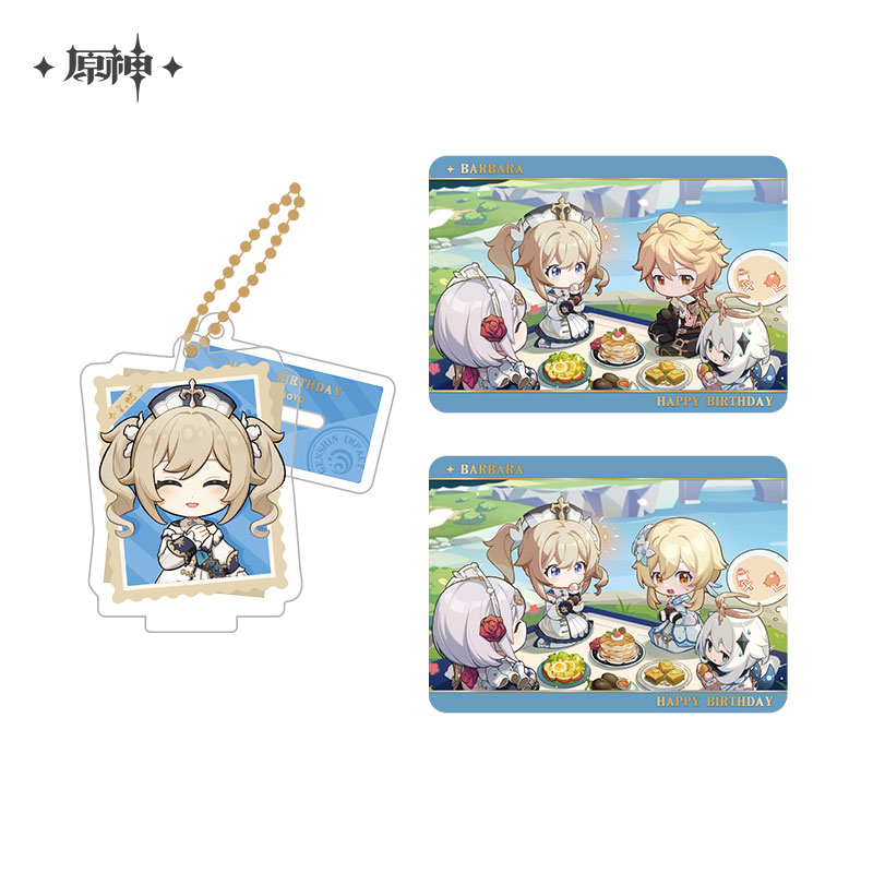 Cherished Moments Series Chibi Acrylic Stand and Card Holder Set Vol.3