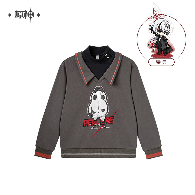 Arlecchino Theme Layered Hoodie